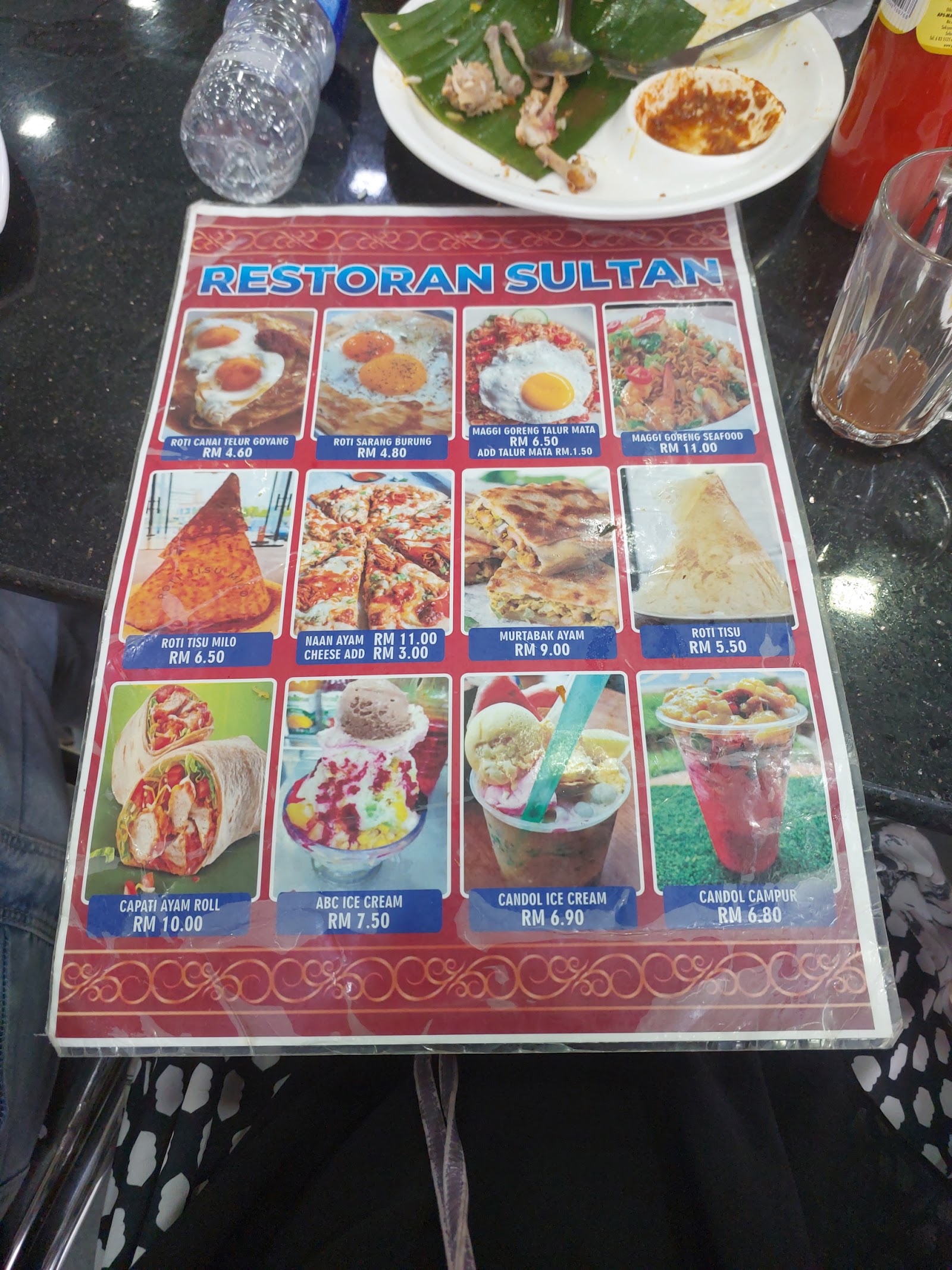 Restoran Sultan Menu